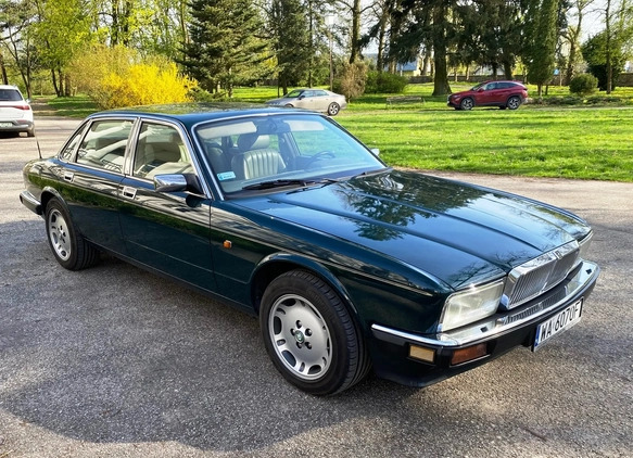 Jaguar XJ cena 45000 przebieg: 75500, rok produkcji 1991 z Warszawa małe 704